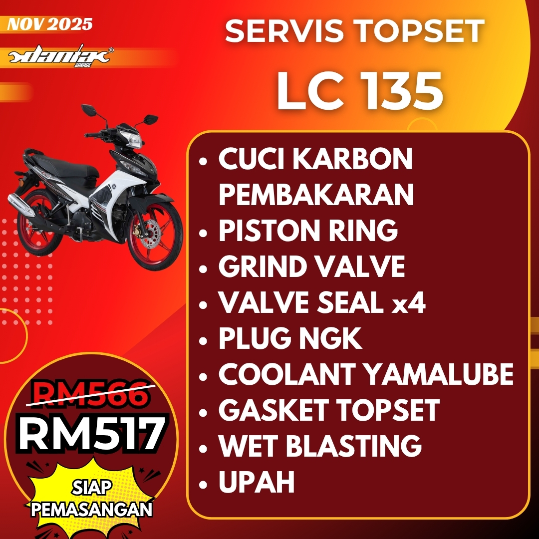 PAKEJ TOPSET LC 135