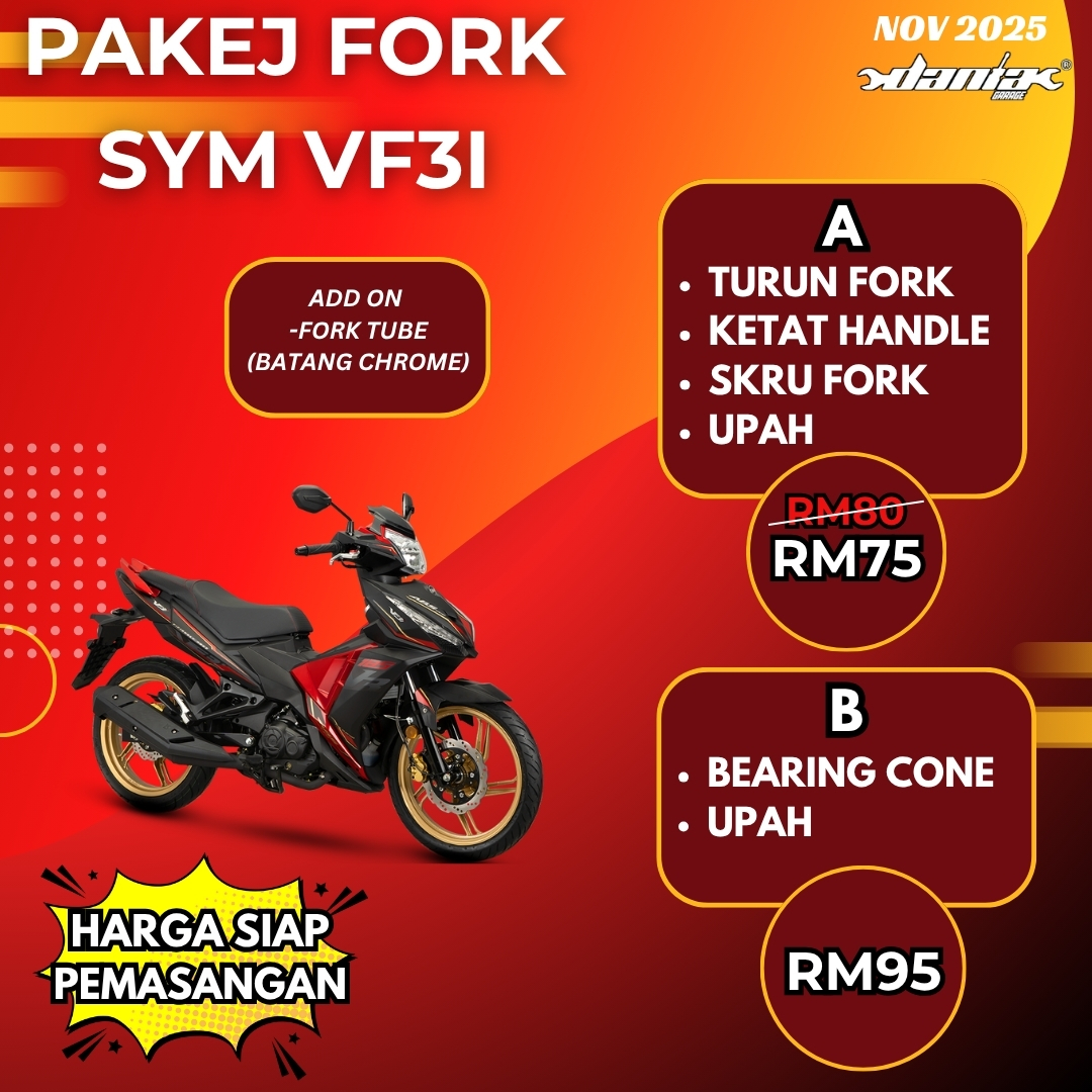 PAKEJ FORK SYM VF3I