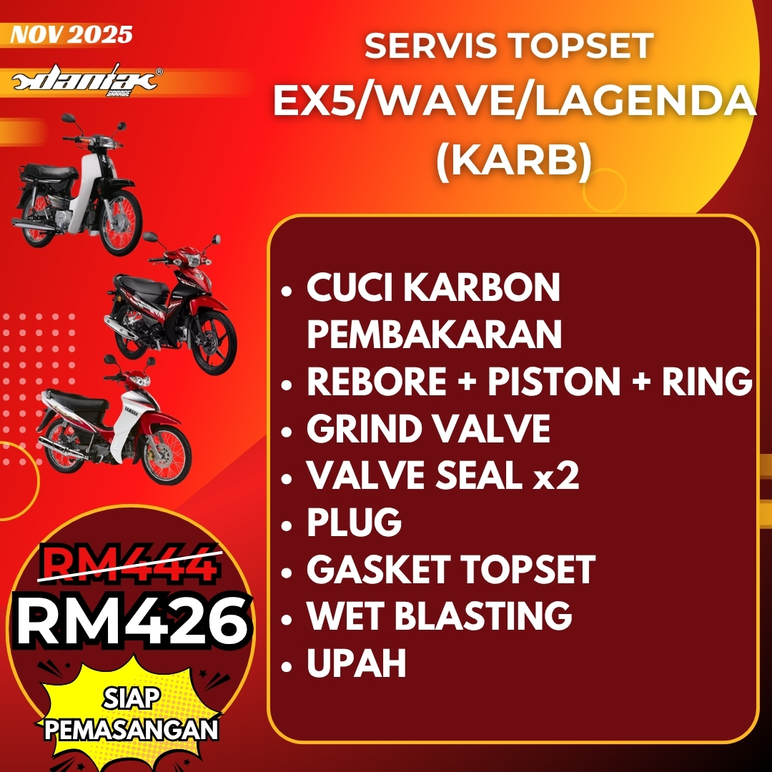 PAKEJ TOPSET EX5 LAGENDA